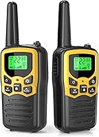 Vista 8 de Walkie Talkies, MOICO Walkie Talkies de largo alcance para adultos, radios bidireccionales con 22 canales, escaneo FRS VOX, pantalla LCD