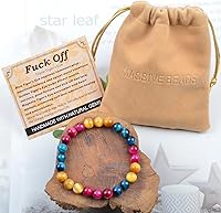 Vista 354 de MASSIVE BEADS Pulsera elástica de yoga hecha a mano con piedra natural, cristal curativo, energía, regalos para adultos unisex de 0.157 in, 0.236