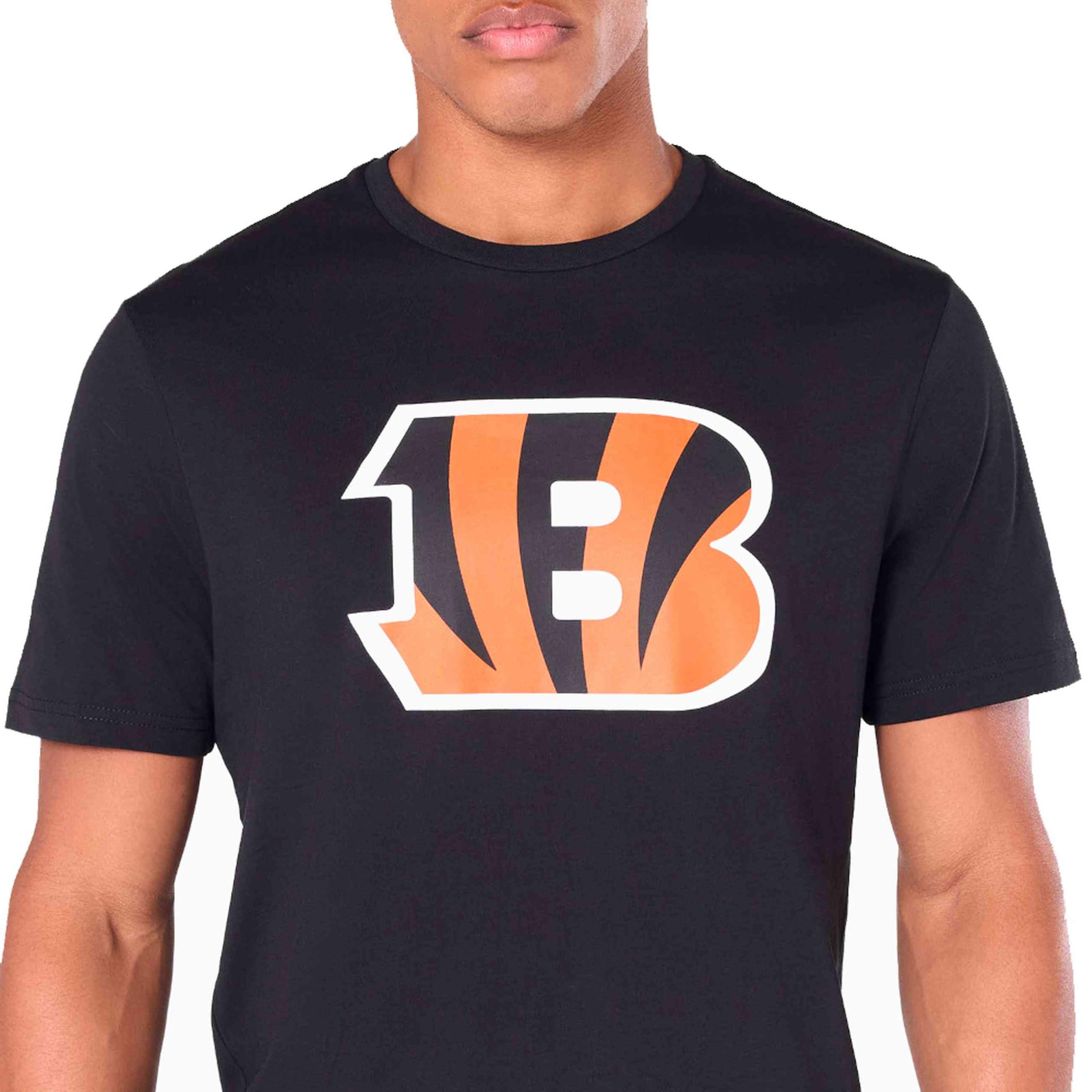 New Era Men's Noir T-Shirt Cincinnati Bengals Nfl