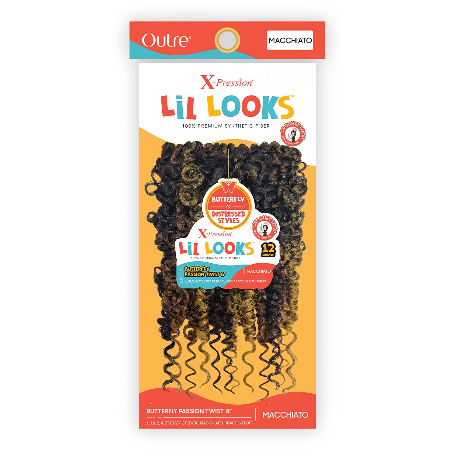 Amazon.com : Outre Crochet Braids X-Pression Lil Looks Butterfly