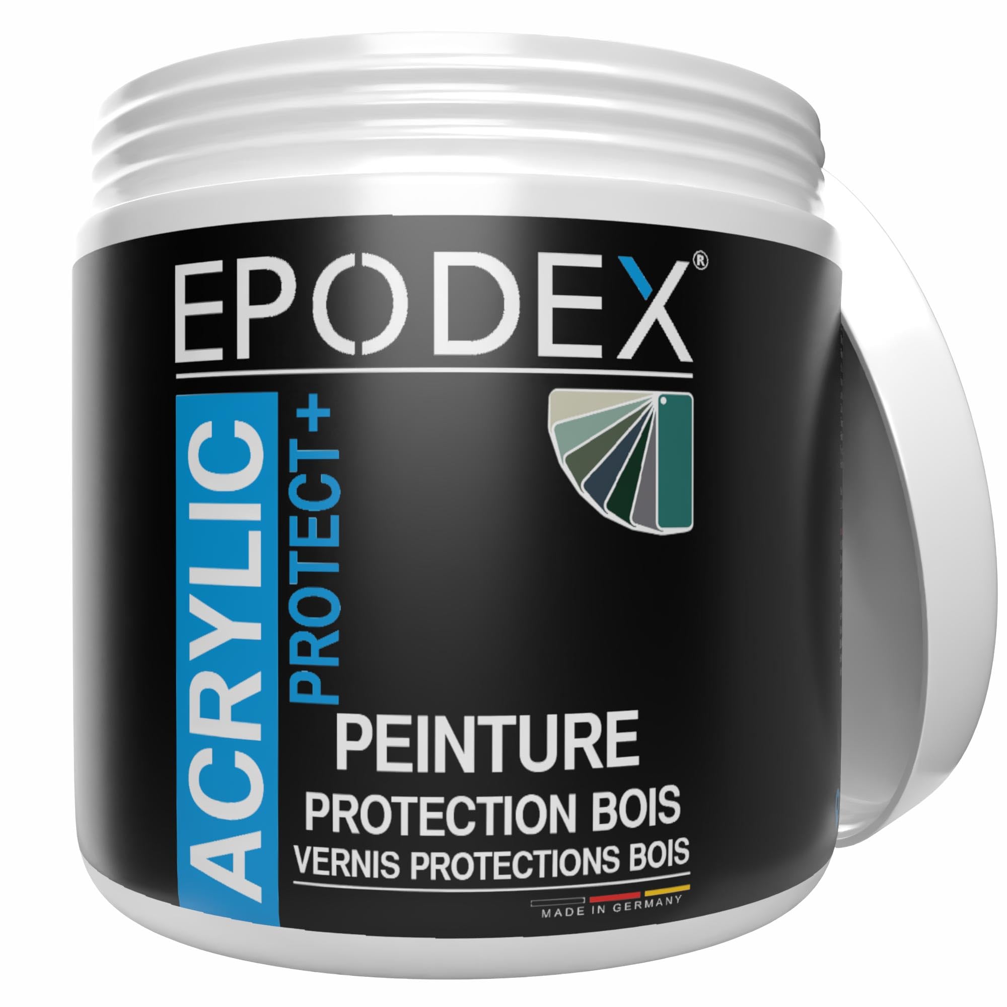 EPODEX ACRYLIC PROTECT+ Peinture bois - Gris silex - Pastel