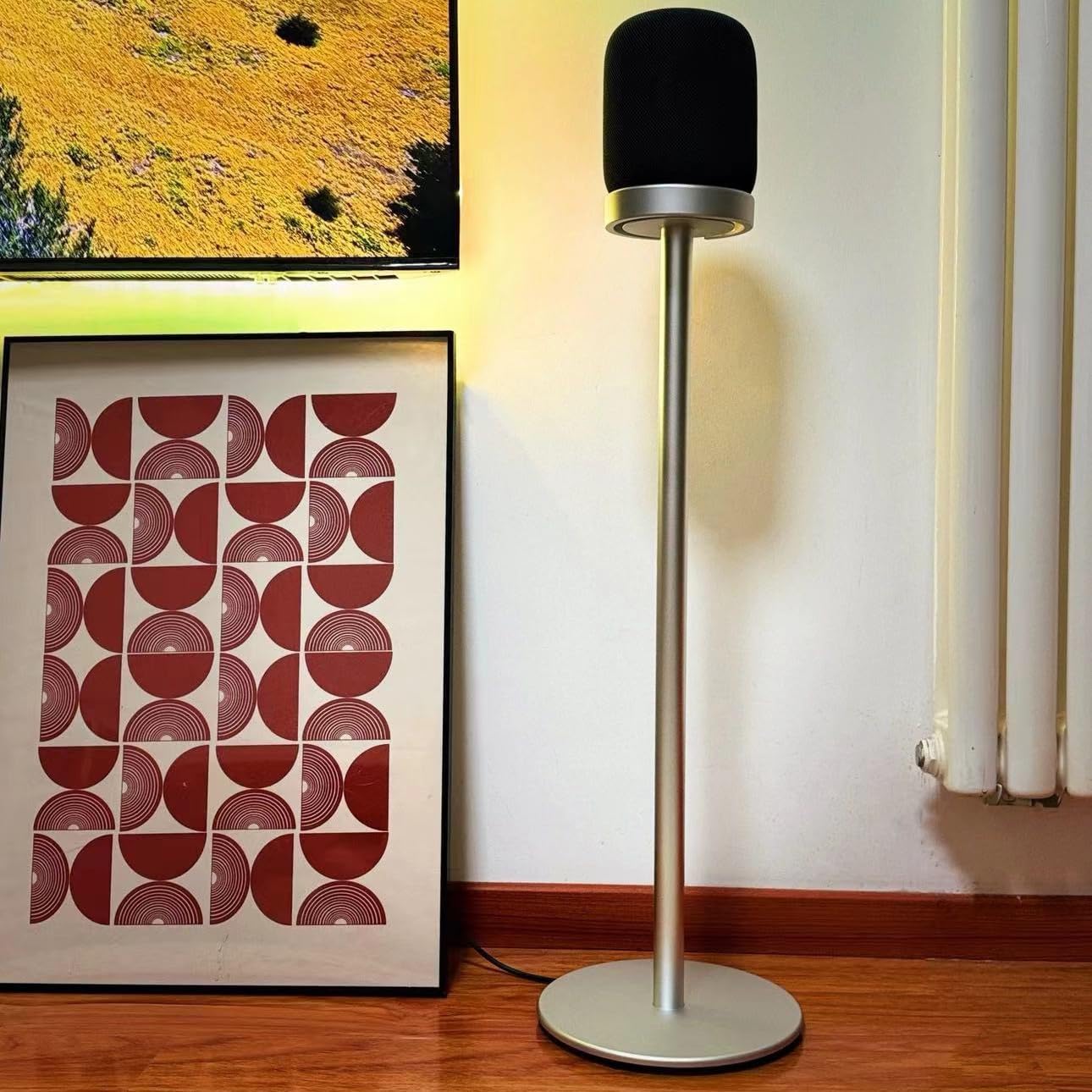 Amazon | ZGOUOスピーカーフロアスタンド（スタンドのみ）は、Apple