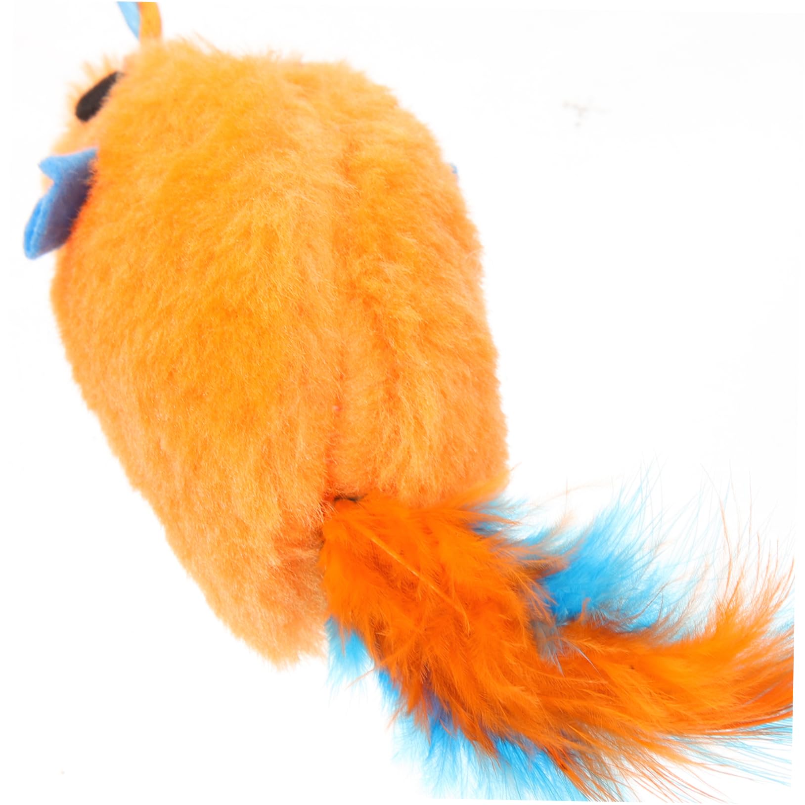 BESPORTBLE Jouet pour Chats Interactif en Peluche et Plastique avec Clochette, Jouet à Mâcher pour Chatons, Soulagement de L'ennui et Divertissement en Intérieur