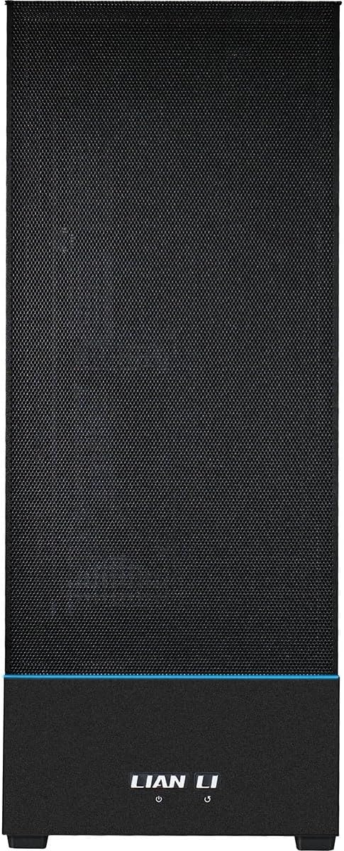 Lian-Li SUP01 RGB Tempered Glass ATX Small Tower Computer Case, Black