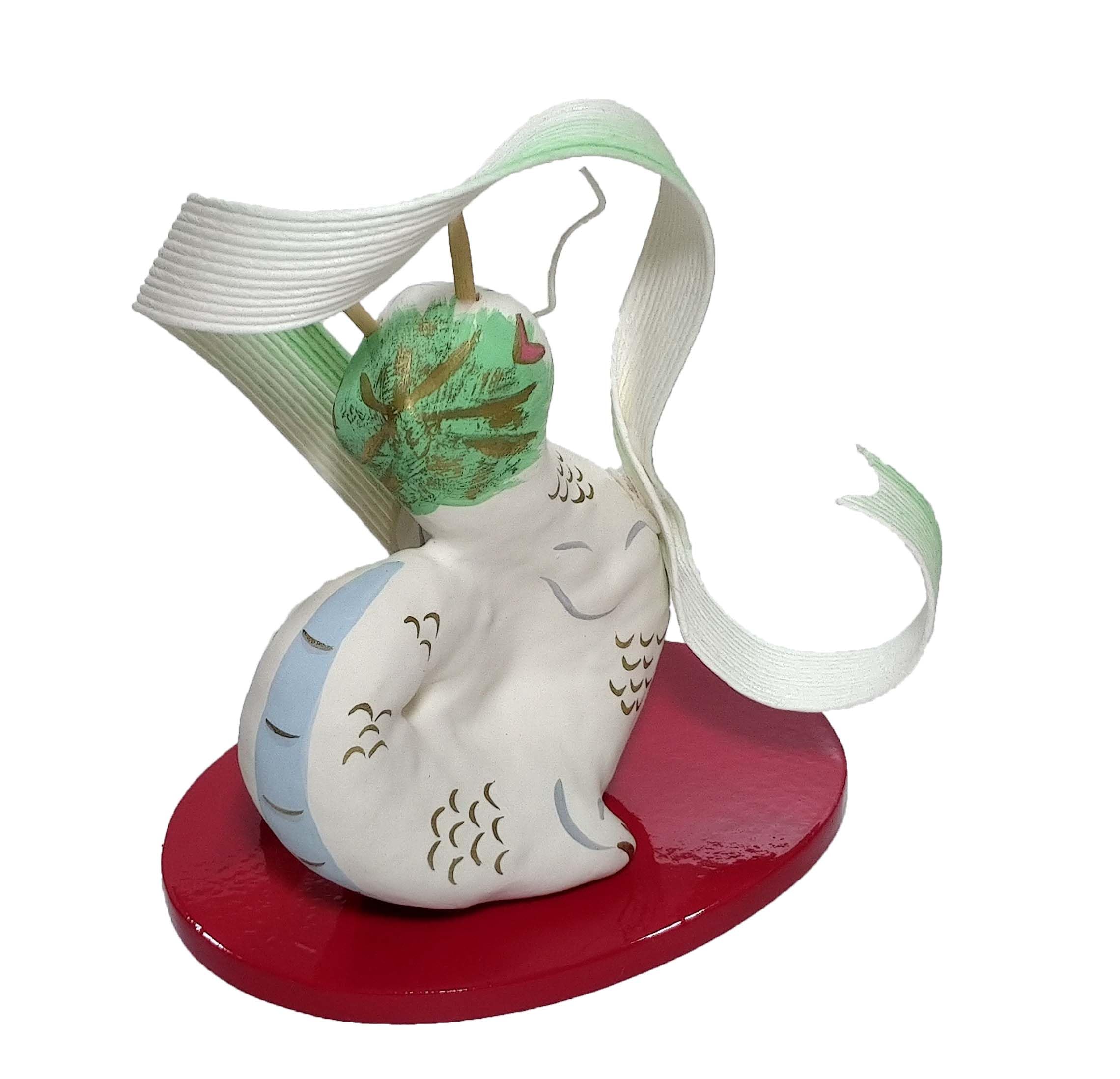 CAPCOM　大神　アマテラス　干支の置物　張り子飾り　新品 F4F 大神 アマテラス スタチュー フィギュア OKAMI AMATERASU 未開封