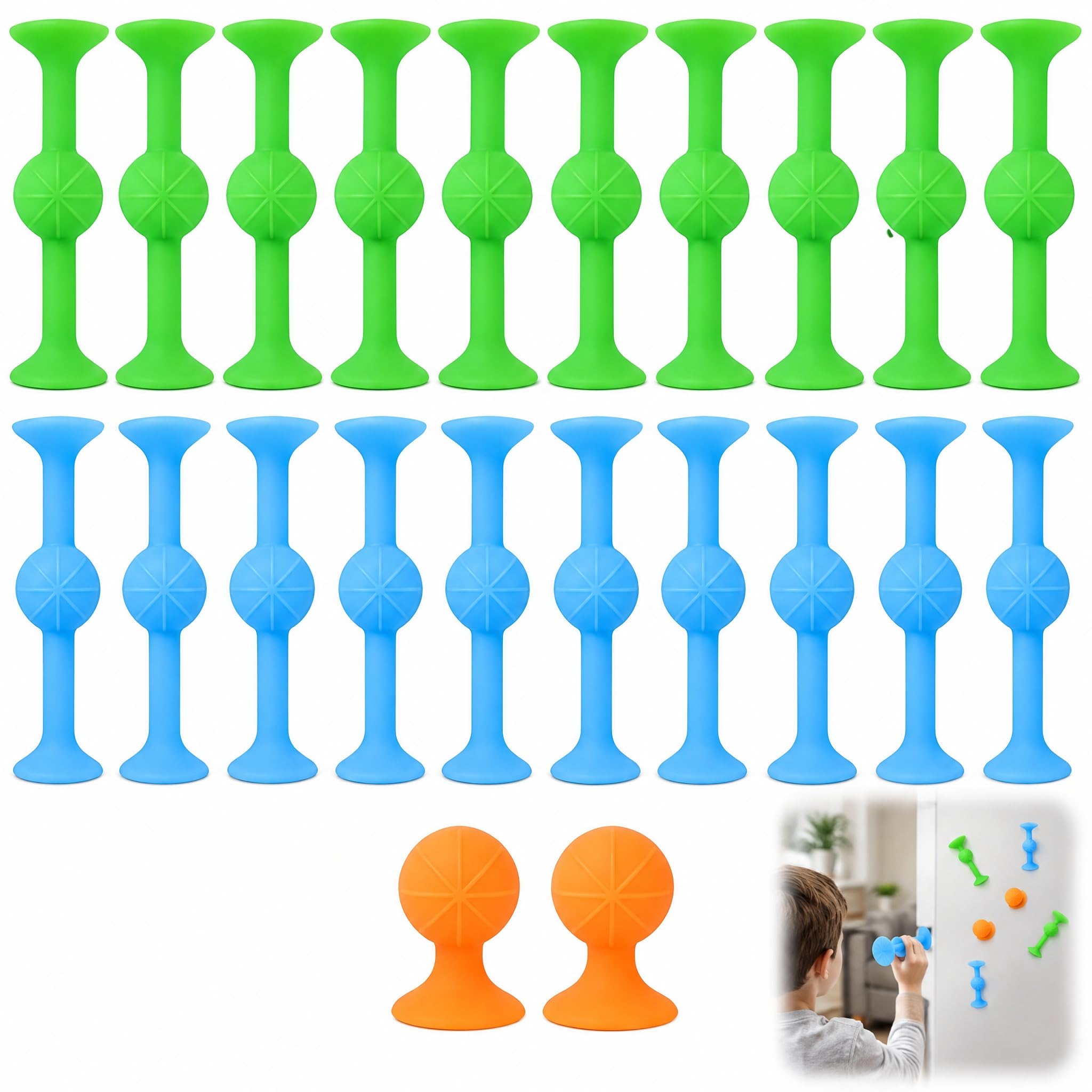 22PCS Pop Darts, Suction Cup Dart Indoor Stress Relief and Family Dart