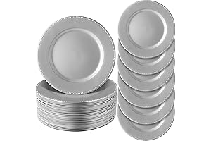 Jinei Beaded Charger Plates