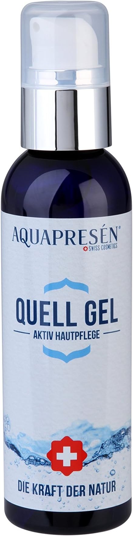 Swiss Cross AQUAPRESEN SWISS QUELL Gel - High Viscosity - With Swiss Activated Water
