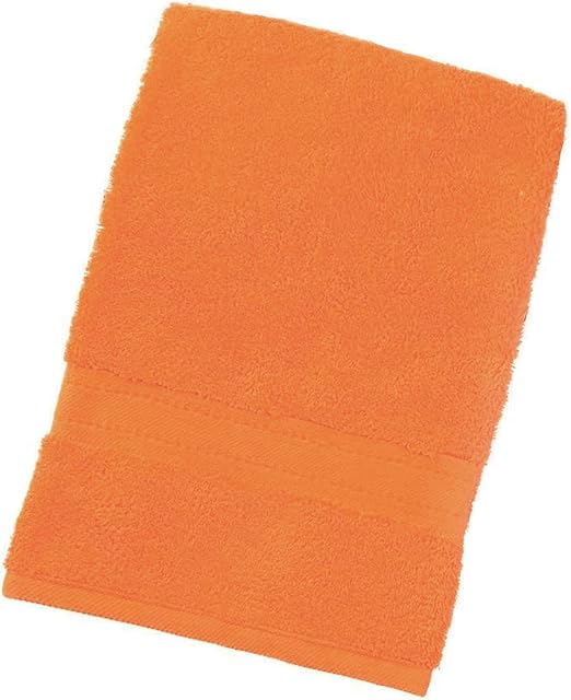 aztex Egyptian Range, 100% Cotton Towels - Hand Towel, Orange