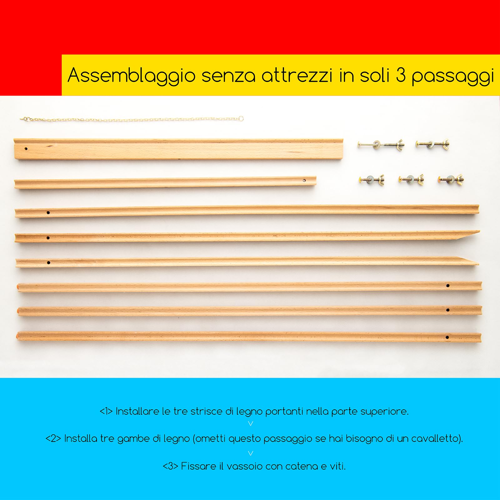 MEEDEN Cavalletto da Sposa, Altezza Massima 64" Può Contenere Fino a 40 "/11lb, Cavalletto in Legno per Segno, Supporto Leggero del Segno del Treppiede, Cavalletto Portatile per Display