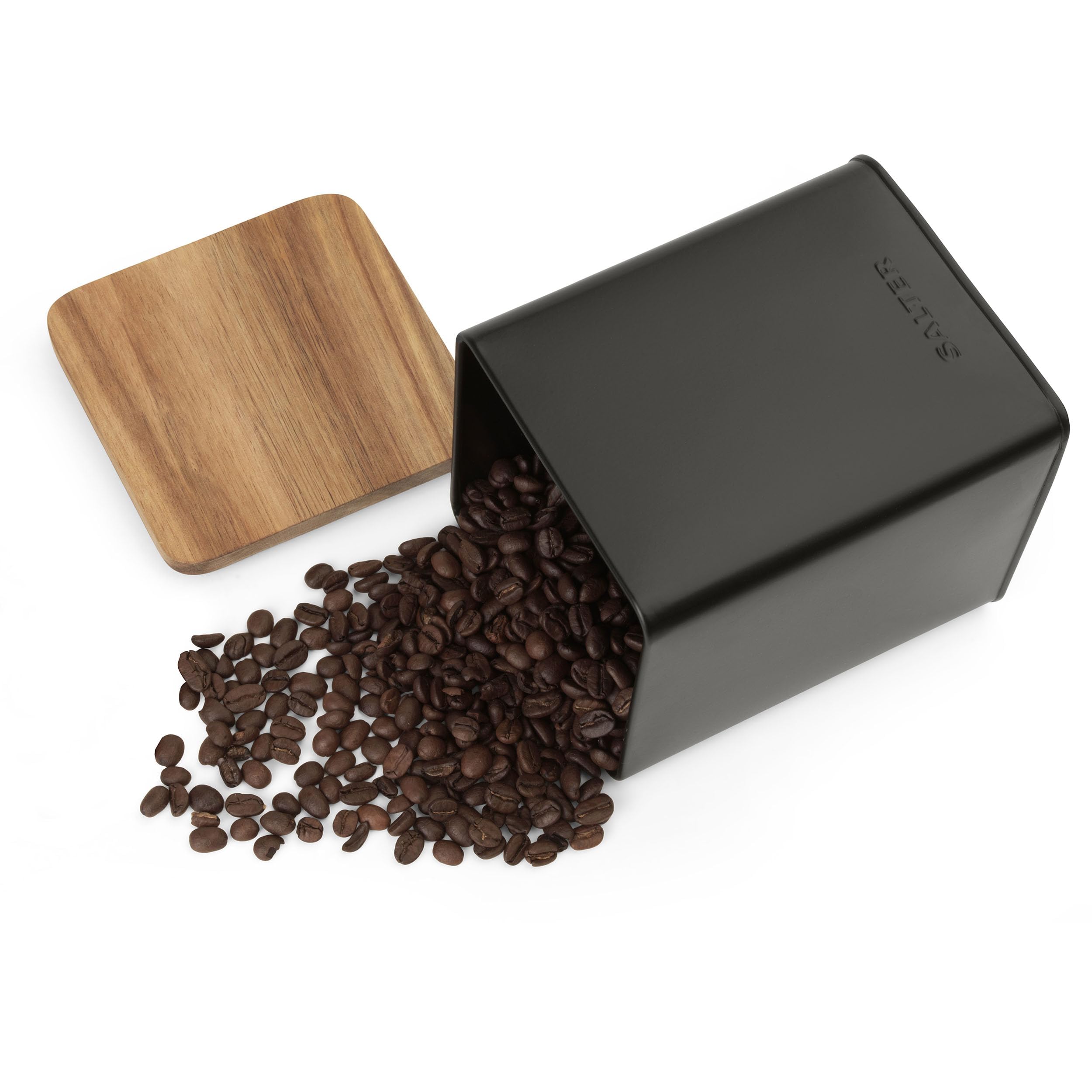 Salter BW12898EU7 Toronto 3-Piece Canister Set, Tea, Coffee, Sugar Storage Canisters, Powder-Coated Matt Finish - Image 3