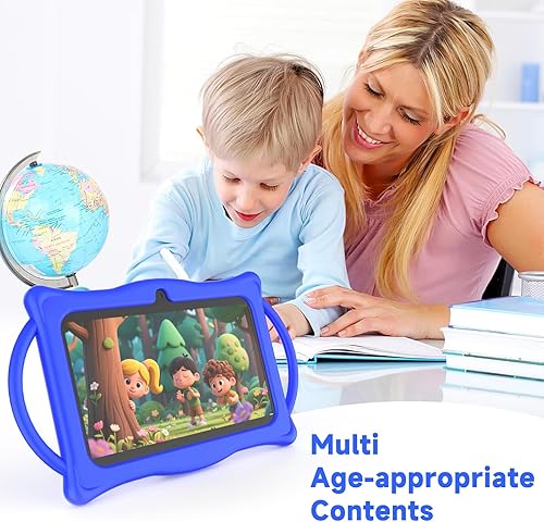 Miniatura 6 de BYANDBY Tableta para Niños, Tableta Android 14 de 7 Pulgadas para Niños, 8GB+32GB ROM+1TB Expansión Quad-Core para Niños Pequeños con Funda a Prueba