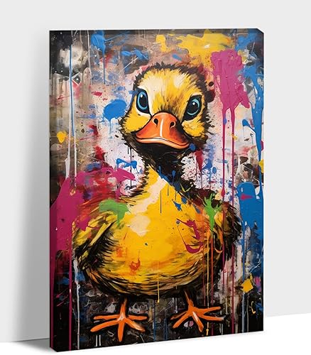 Miniatura 37 de ANRUOXI Graffiti - Lienzo decorativo para pared, diseño abstracto retro, pintura urbana moderna, póster de decoración de pared de zapatos para