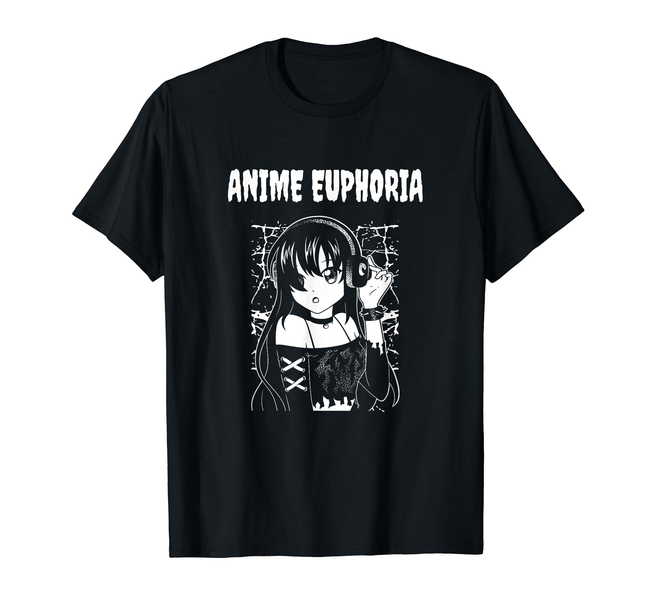 Anime Euphoria Cute Kawaii Anime Girl Designs Present T-Shirt