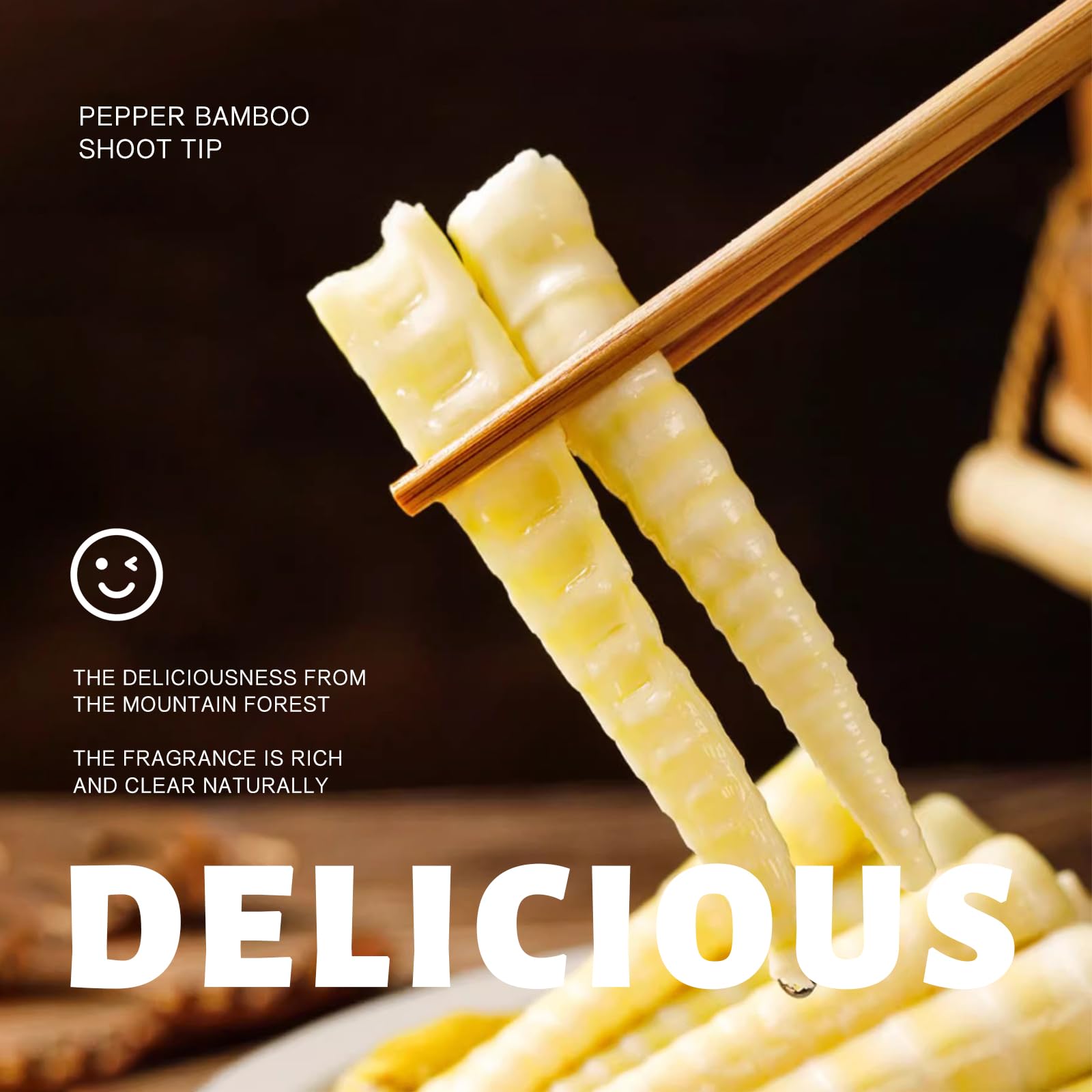 Pickled Bamboo Shoots , Fresh Mountain Pepper Crispy Tender Shredded Bamboo Shoots, Fresh Bamboo Shoots, Tender Bamboo Shoots, Crispy Bamboo Shoots, Instant Snack, Snacks & Leisure Food, Chinese Pickled Vegetables (3.1 Oz*4 Bags)