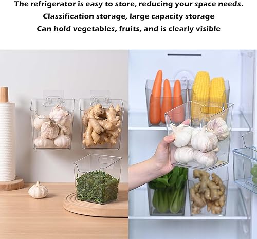 Miniatura 2 de Paquete de 5 organizadores de puerta de gabinete, contenedores de almacenamiento adhesivos para puertas de gabinete, bolsillos colgantes de montaje