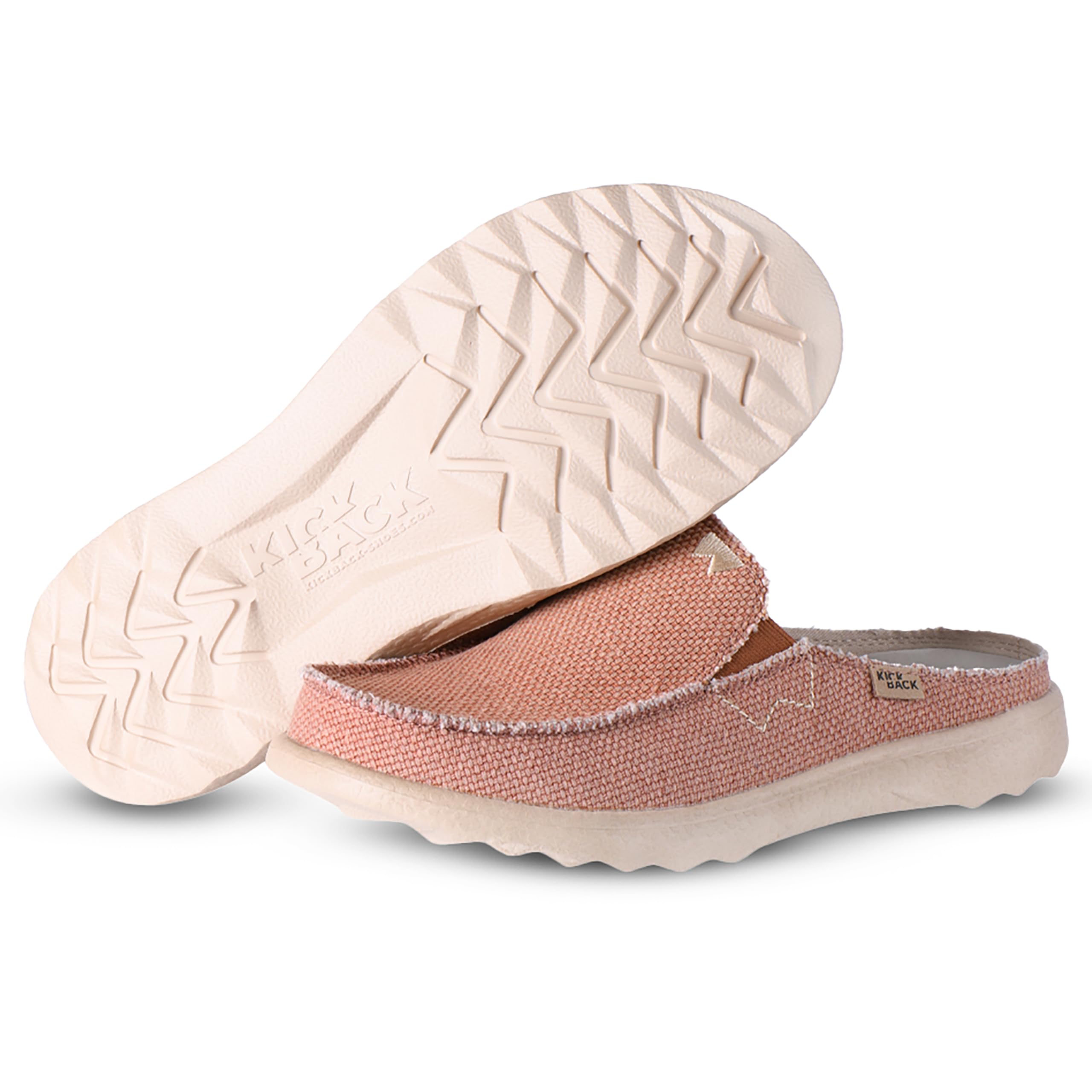 Kickback Chaise 2.0 Wooven Canvas - Herrenschuhe - Leichte Slip On Canvas Schuhe - Loafers für Männer - Slip On oder Slide in Herren Freizeitschuhe