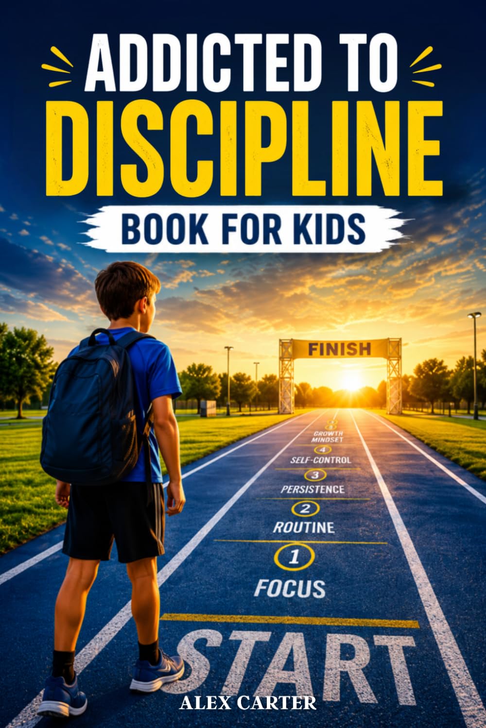 Addicted Discipline Book for Kids: A Self-Driven Guide to Build Resilience, Master Self-Control, and Manage Emotions With Stories, Lessons, and Activities for Ages 8–12