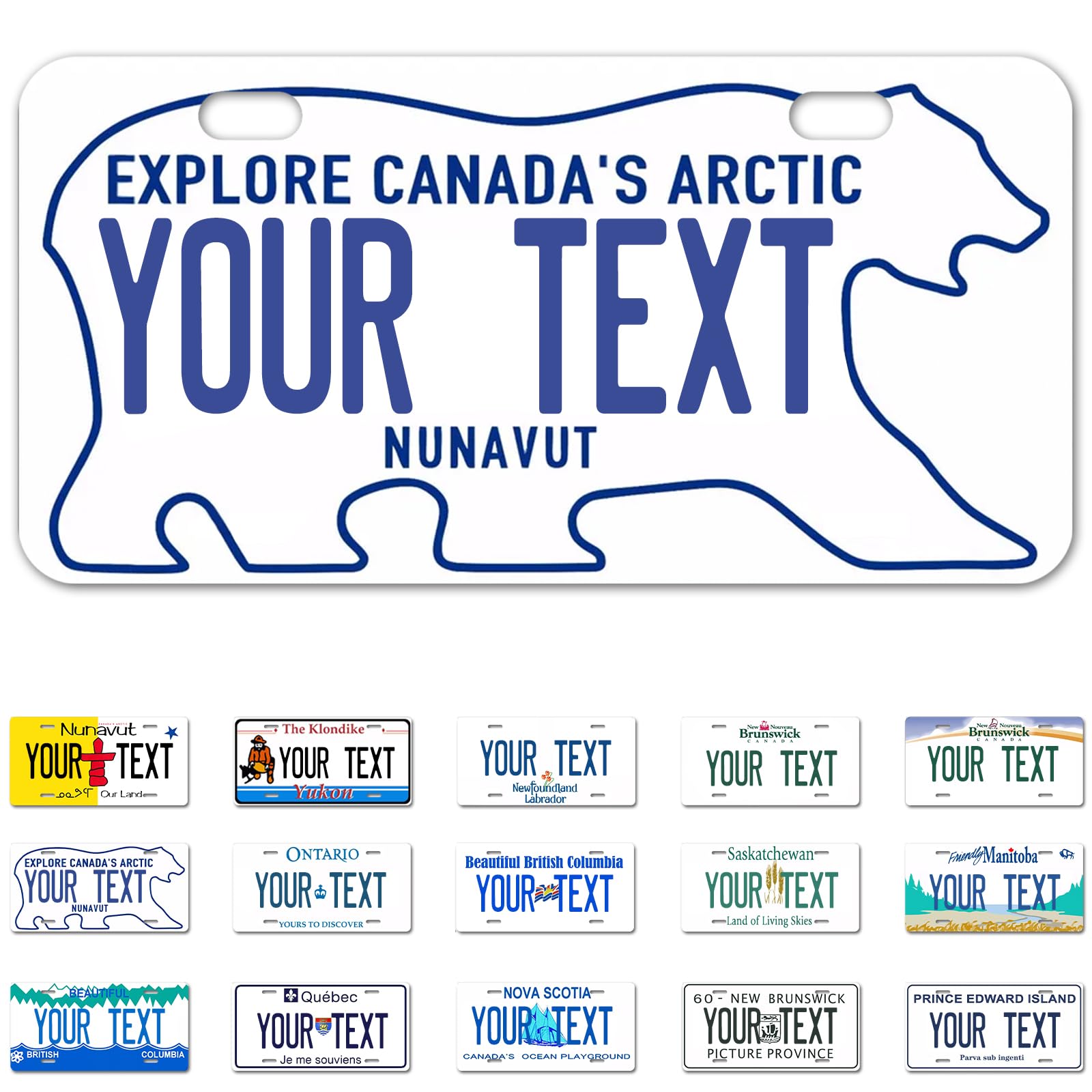 Ontario License Plate, 6"×12" Custom License Plate — view 23