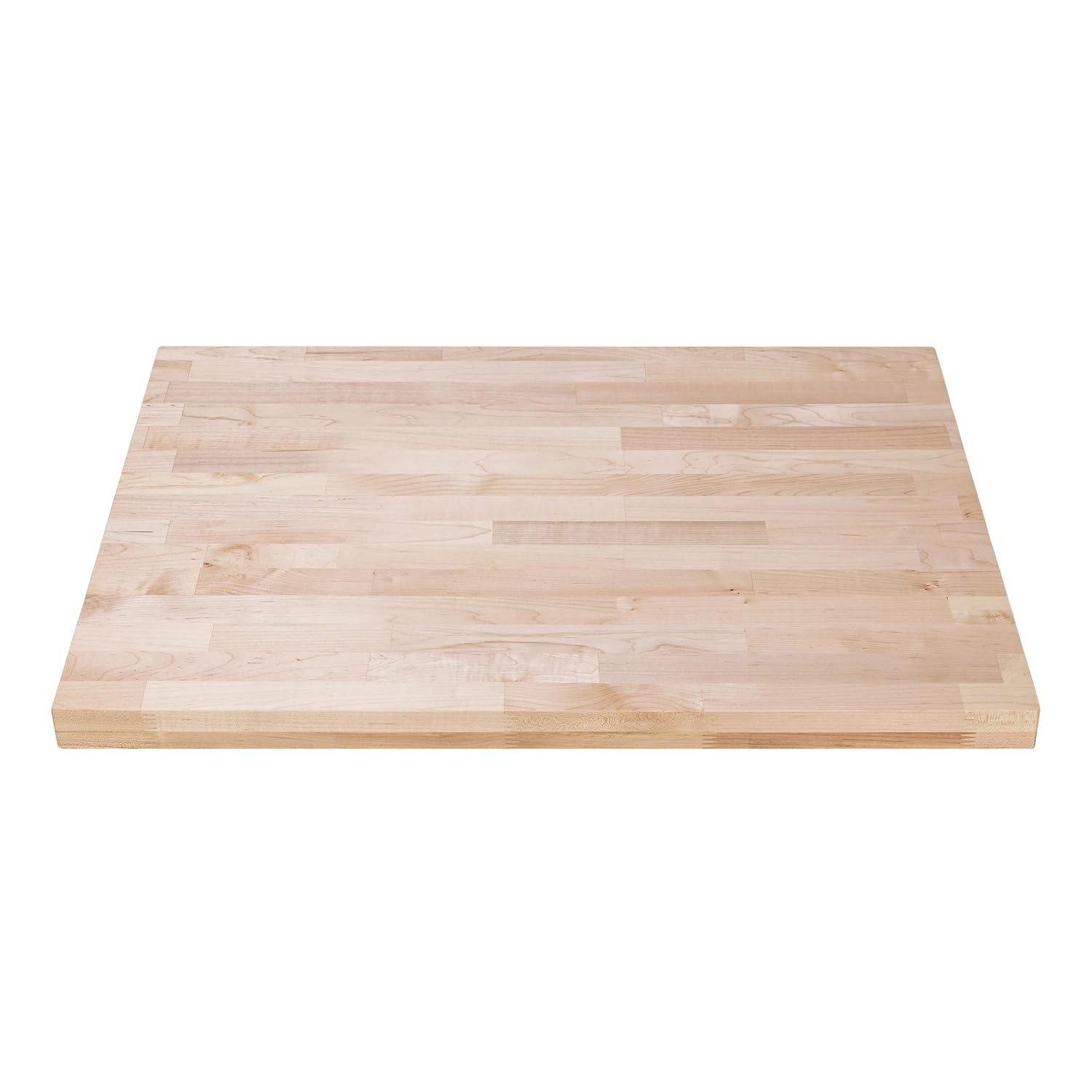 DuraSteel 24x30 Butcher Block Countertop - Maple Solid Wood Workbench for Kitchen, Restaurant, Cabinet, Desk Top, Wood Board, Large Counter Cutting Island Long, Bakery Worktable Dough - Table Top Only
