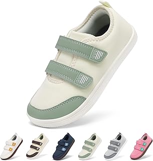 Barfußschuhe Kinder - Atmungsaktiv rutschfeste Leicht Weiche - Breite Zehenbox & Zero-Drop-Sohle,Gr.25-35