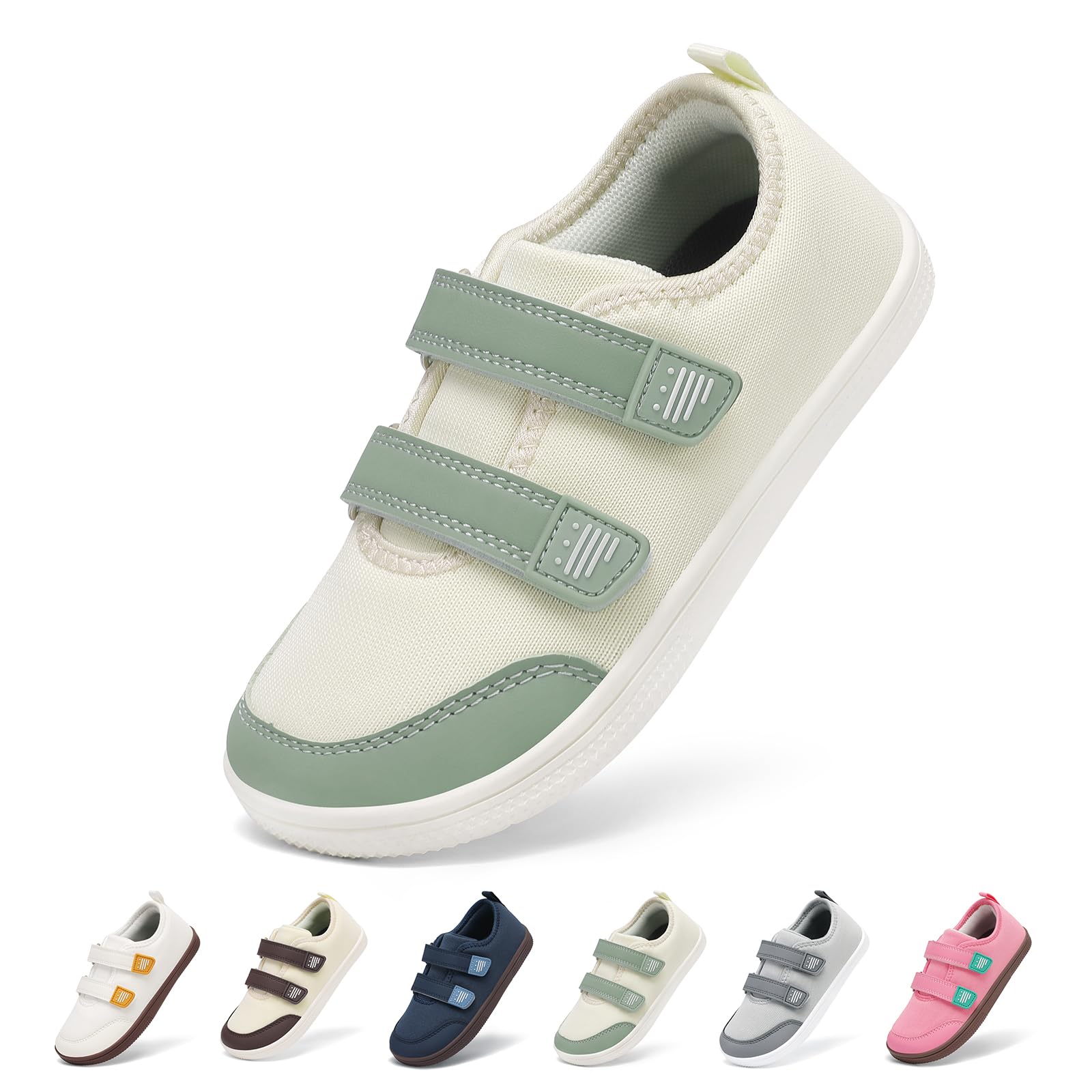 SAGUARO Zapatillas Barefoot para Niños — Deportivas Minimalistas para Uso Diario, Colegio, Juego y Deporte,Gr.25-35