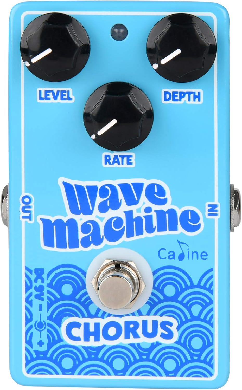 Caline Chorus Guitar Pedal - CP-505 Wave Machine Chorus Effect Pedal with True Bypass Design