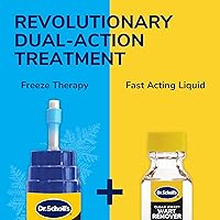 Vista 4 de Dr. Scholl's Dual Action Freeze Away Wart Remover, 8 ct – Twice as Effective as Freezing Alone on Larger Warts, Fast-Acting Treatment for Common and