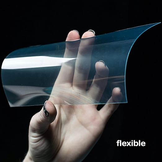Lámina Plástica Flexible de Poliestireno Claro 8.5x11 pulgadas 5 Paq miniatura 4