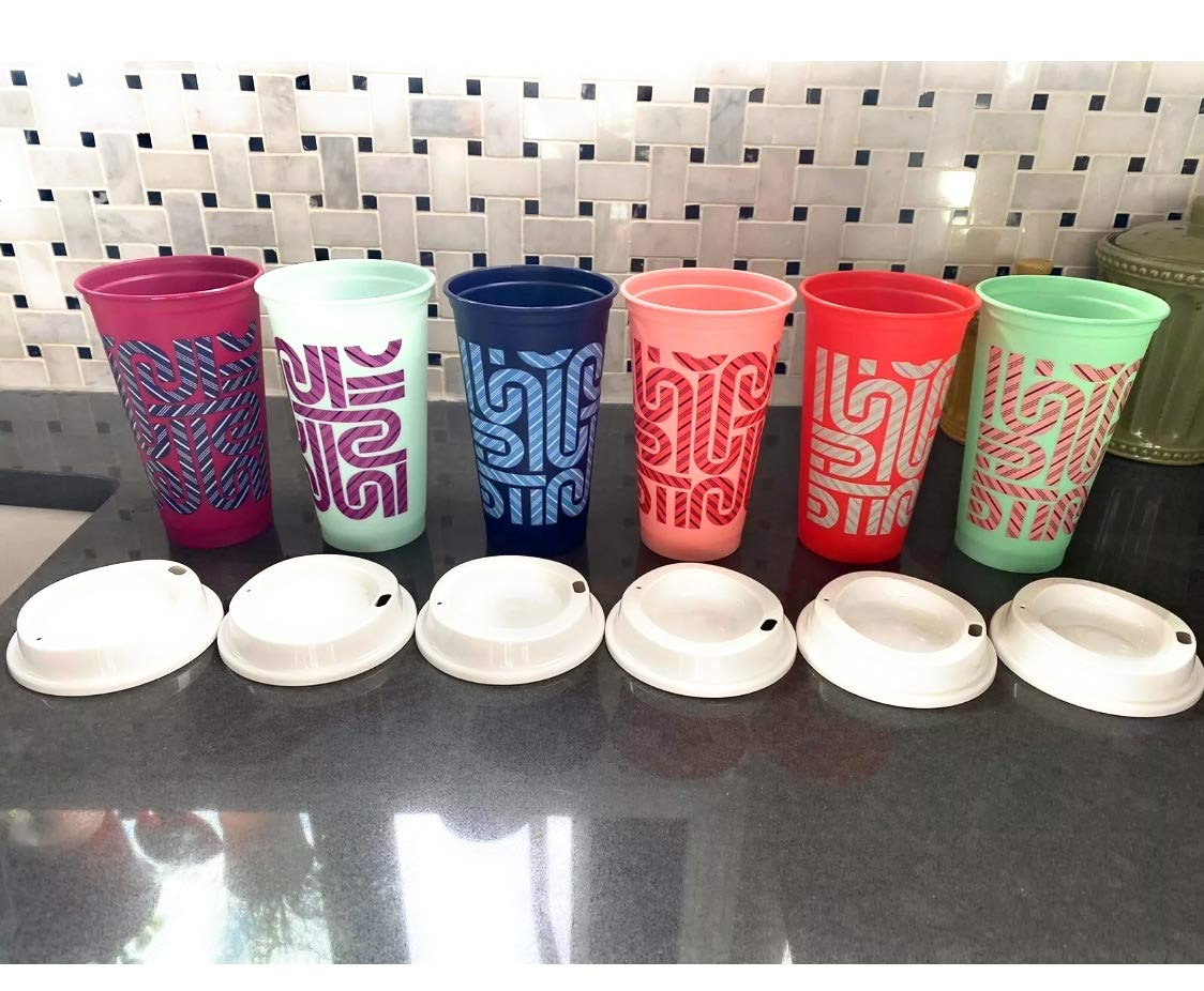 Amazon.com: Starbucks Reusable Plastic Hot Cups Holiday 2020 Color Changing  Cups, 16 ounces : Health & Household
