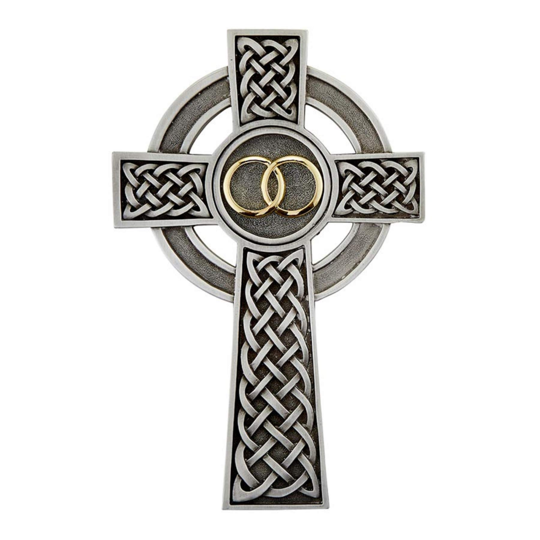 Amazon.com: Celtic Crosses Pewter Knotted Celtic Wedding