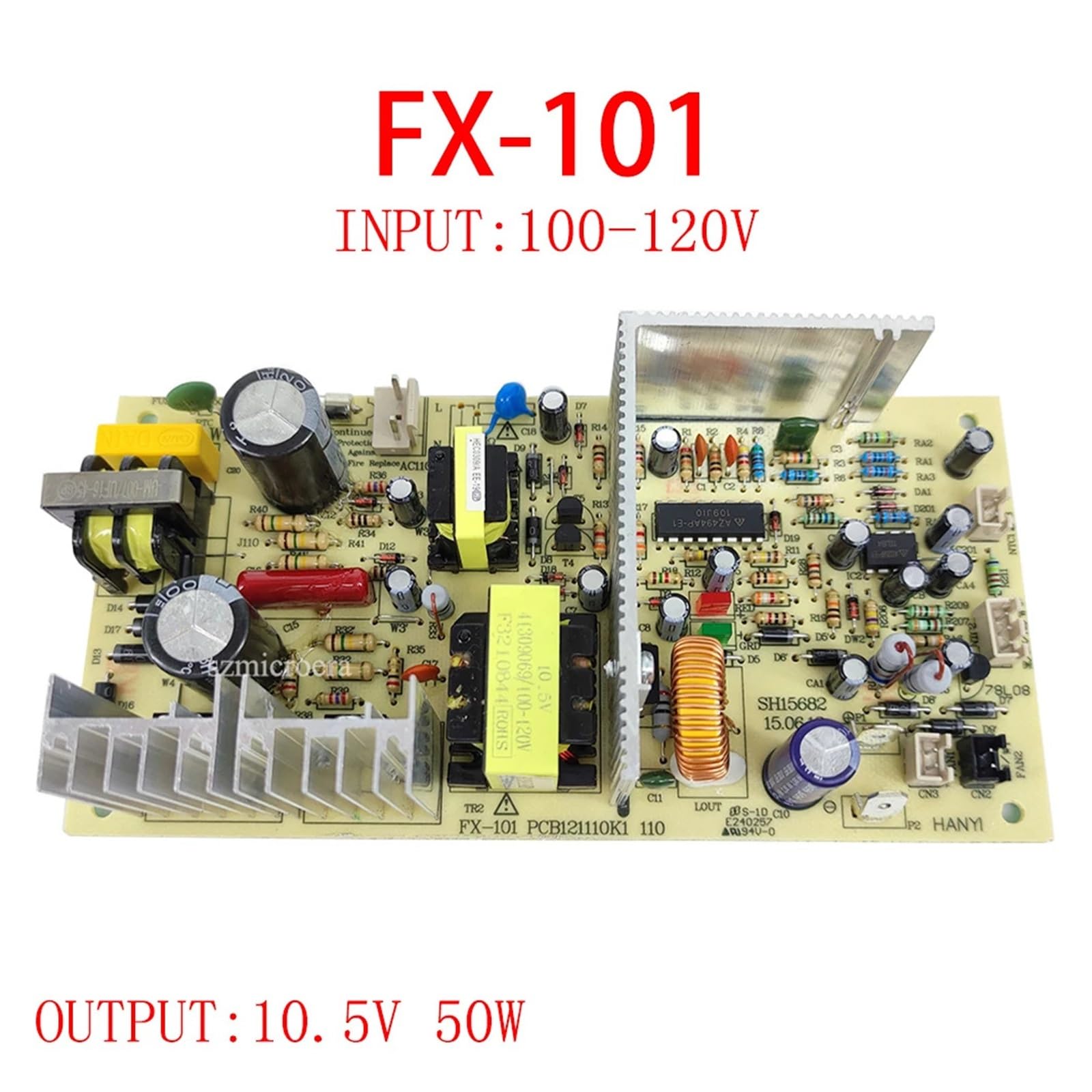 Carte d'Alimentation pour Cave à Vin FX-101 Entrée 110V Sortie 10.5V