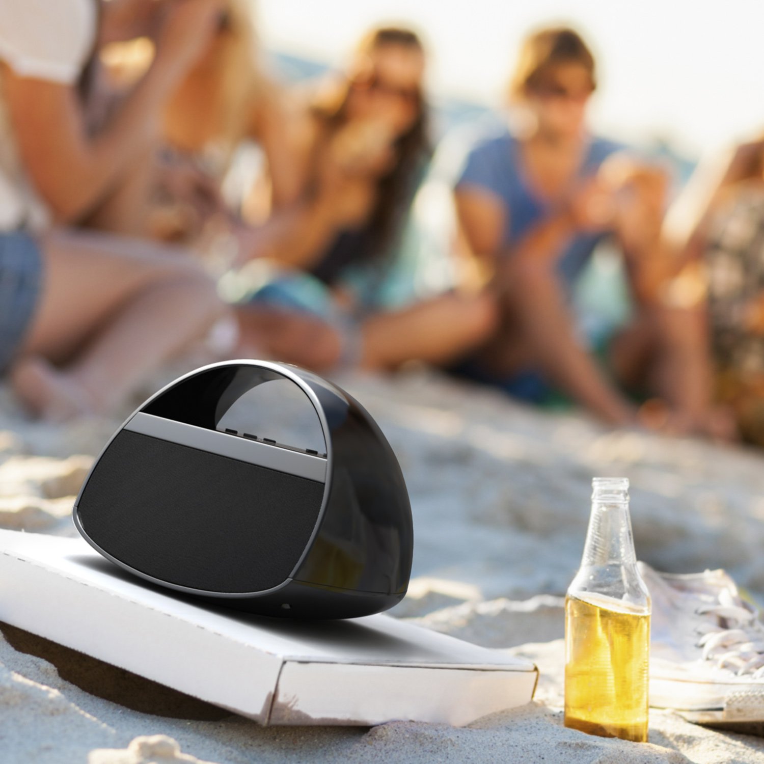 Equinux tizi beat bag – Altavoz portátil compatible con teléfonos inteligentes y otros dispositivos electrónicos