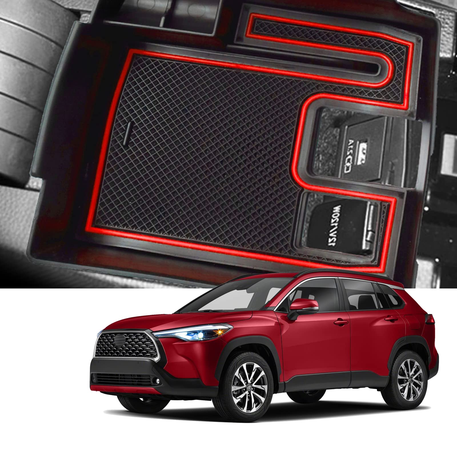 Buy Coleya 2022 Corolla Cross Center Console Organizer, for Toyota