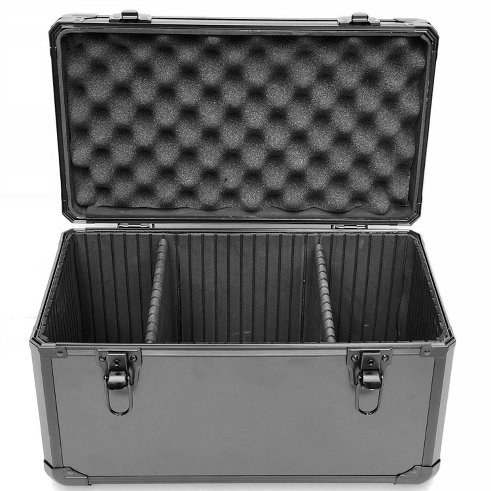 Valigetta portautensili compatta antiurto in alluminio con maniglia per riporre dispositivi elettronici e organizzare attrezzature, valigetta rigida per uomo, accessori hardware, M