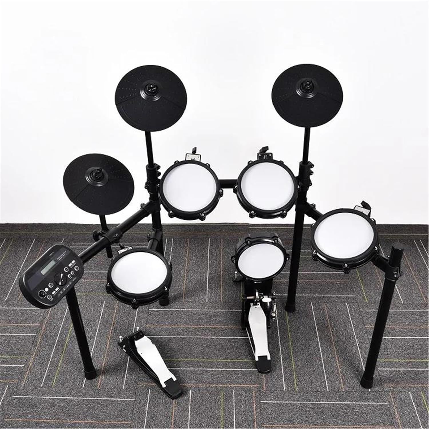 Digital Drums Set Electric Percussion Electronic Drums Kit Double Pedal Drum Electric Drum for Beginner