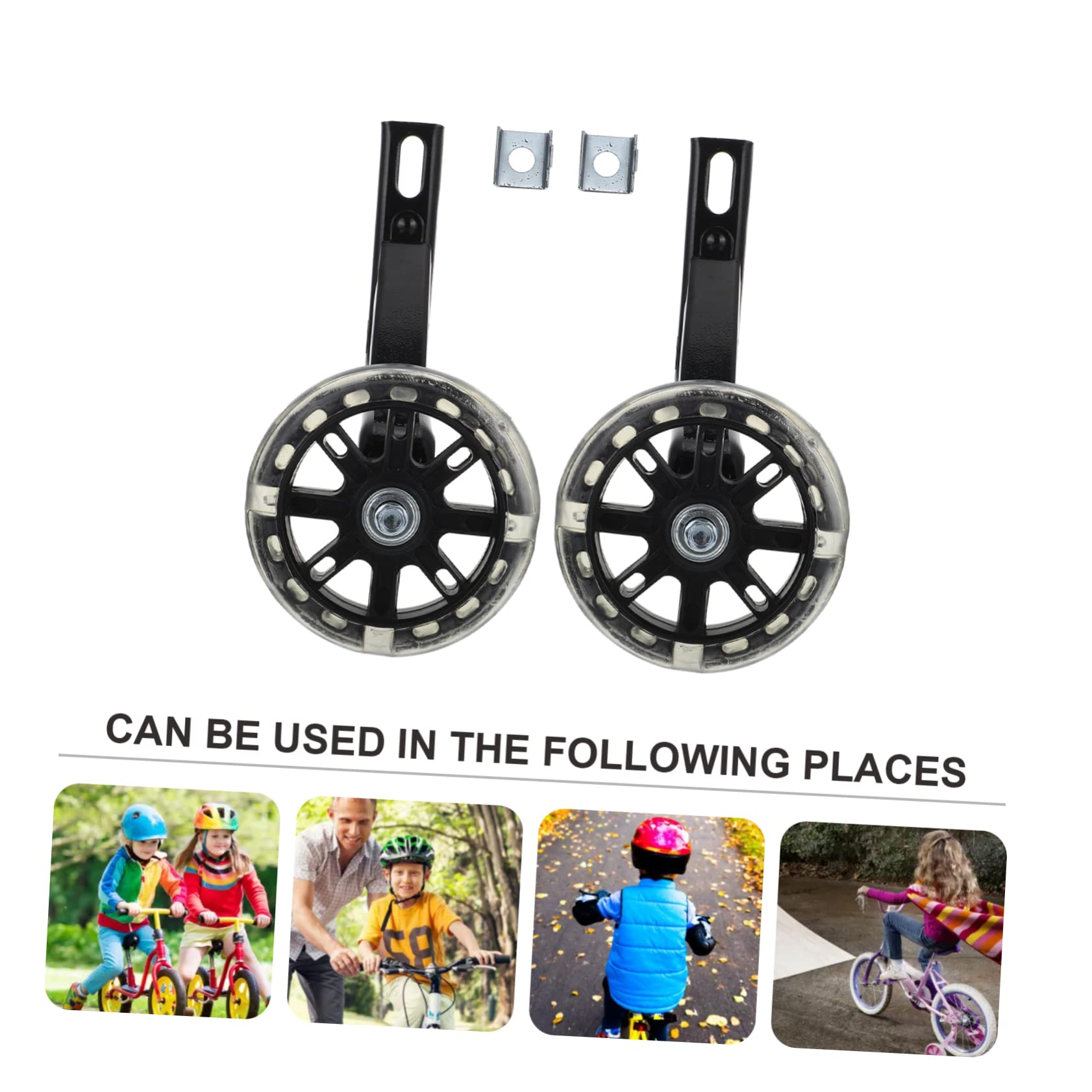 Ruedas De Entrenamiento De Bicicleta Bicicletas De Caballitos para Adultos Bicicleta De Niño Bicicletas De Entrenamiento para Niños Ruedas De Bicicleta Accesorios De