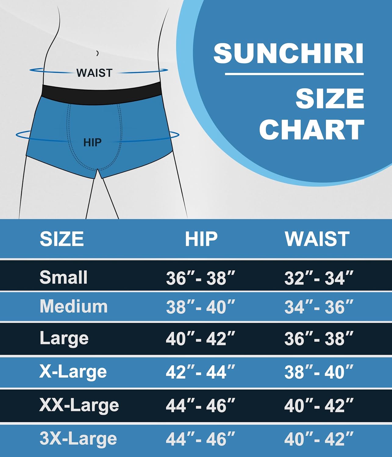 Men's Incontinence Underwear Cotton Boxer Briefs, Leakproof Washable Reusable 100ml Multipack (Multicolor01, Large) - Image 6