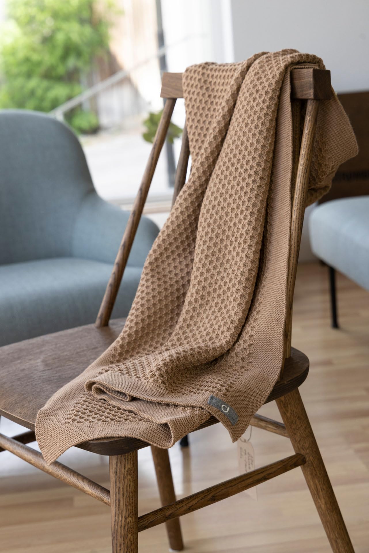 Disana Honeycomb Knitted Blanket 100% Organic