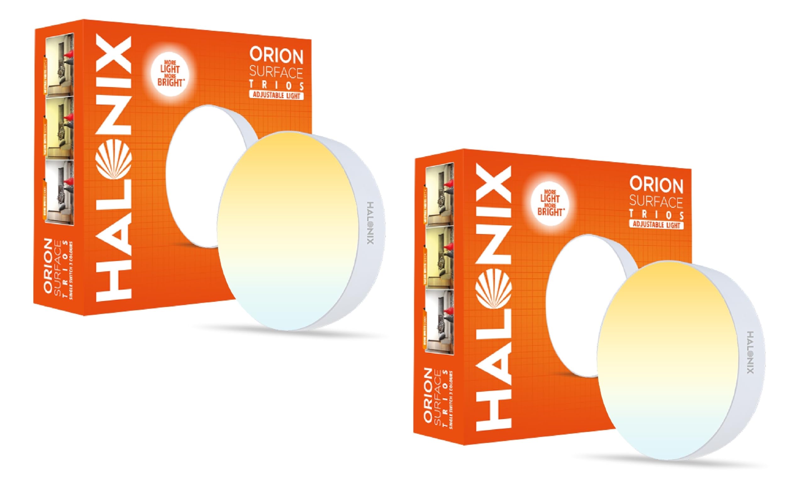 Halonix Multicolor LED Downlighter - 3-in-1 Color Changing -9