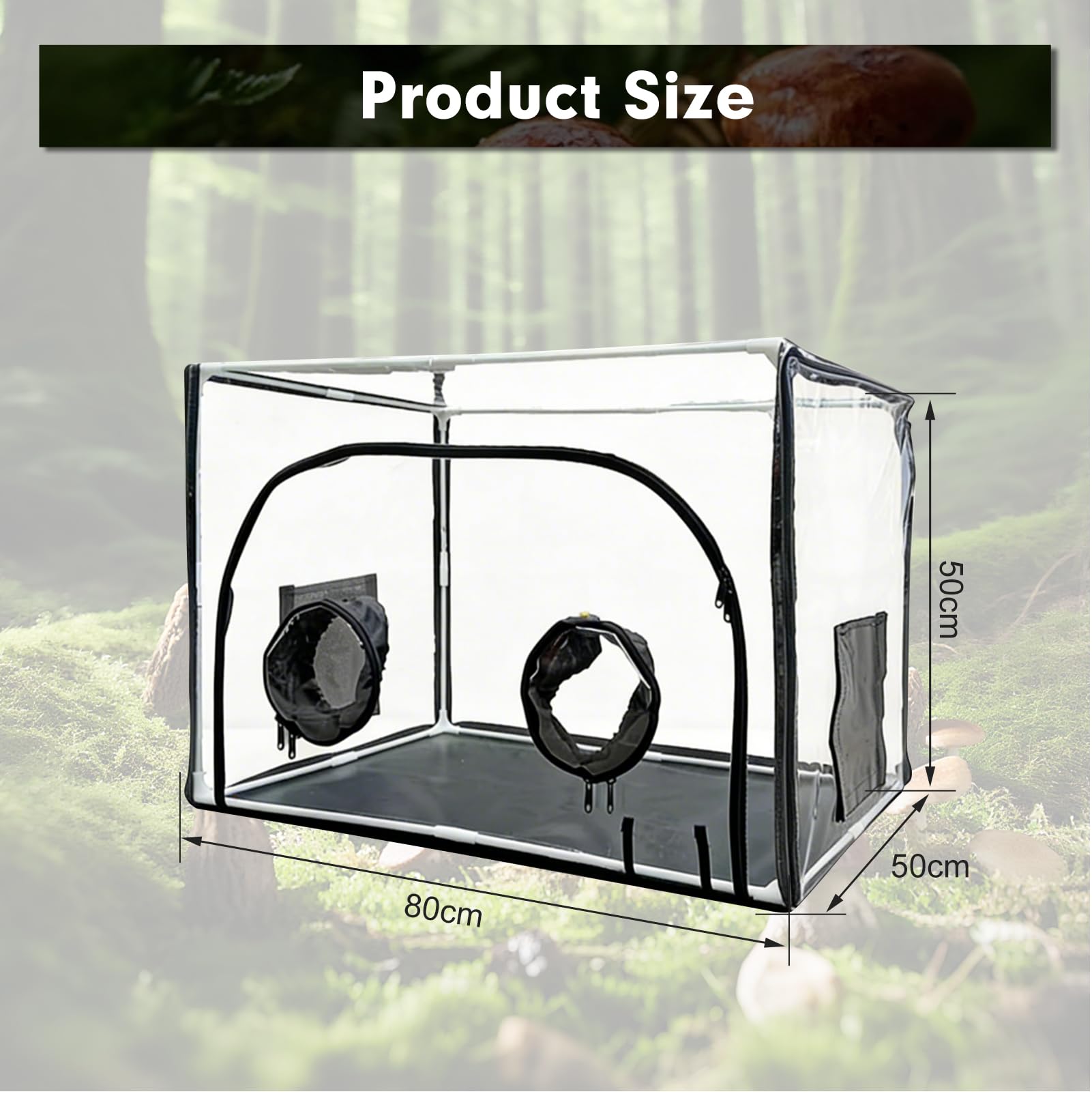 Airbox per la coltivazione di funghi,Kit per Coltivazione Funghi