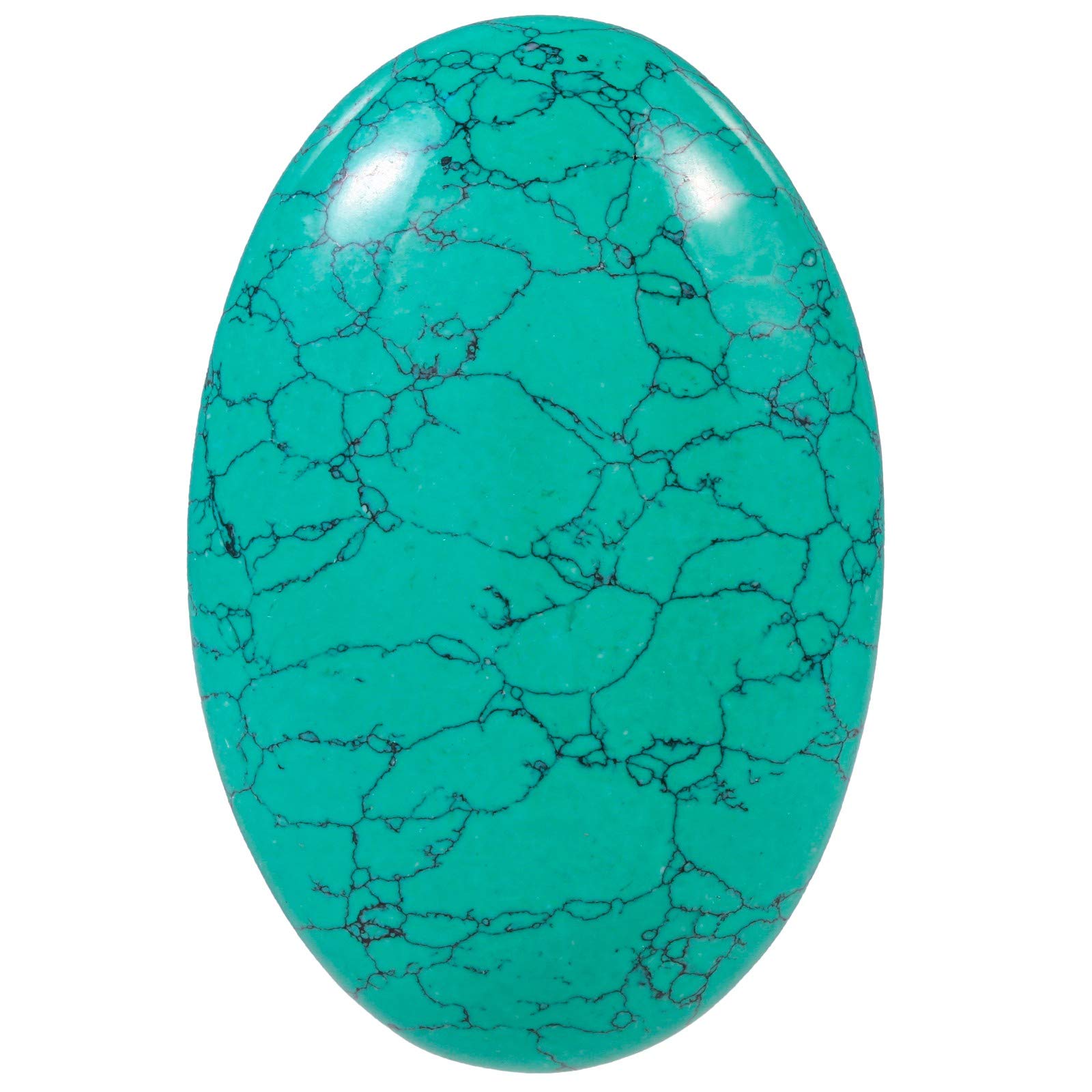 Amogeeli Polished Worry Stone for Anxiety Relief, Healing Crystals Decorative Stone for Home Decor