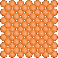 Vista 9 de Hanaive 100 unidades pelotas de tenis de mesa multicolor de 40 mm, pelotas de plástico a granel lavables, juego pequeño para juegos de piscina