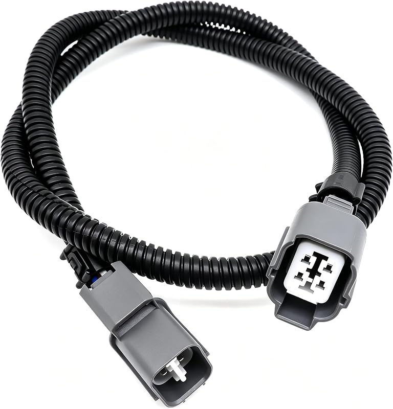 Chicote de extensão para sensor de oxigênio O2 HiSport, 4 fios, 83,82 cm – 1 unidade
