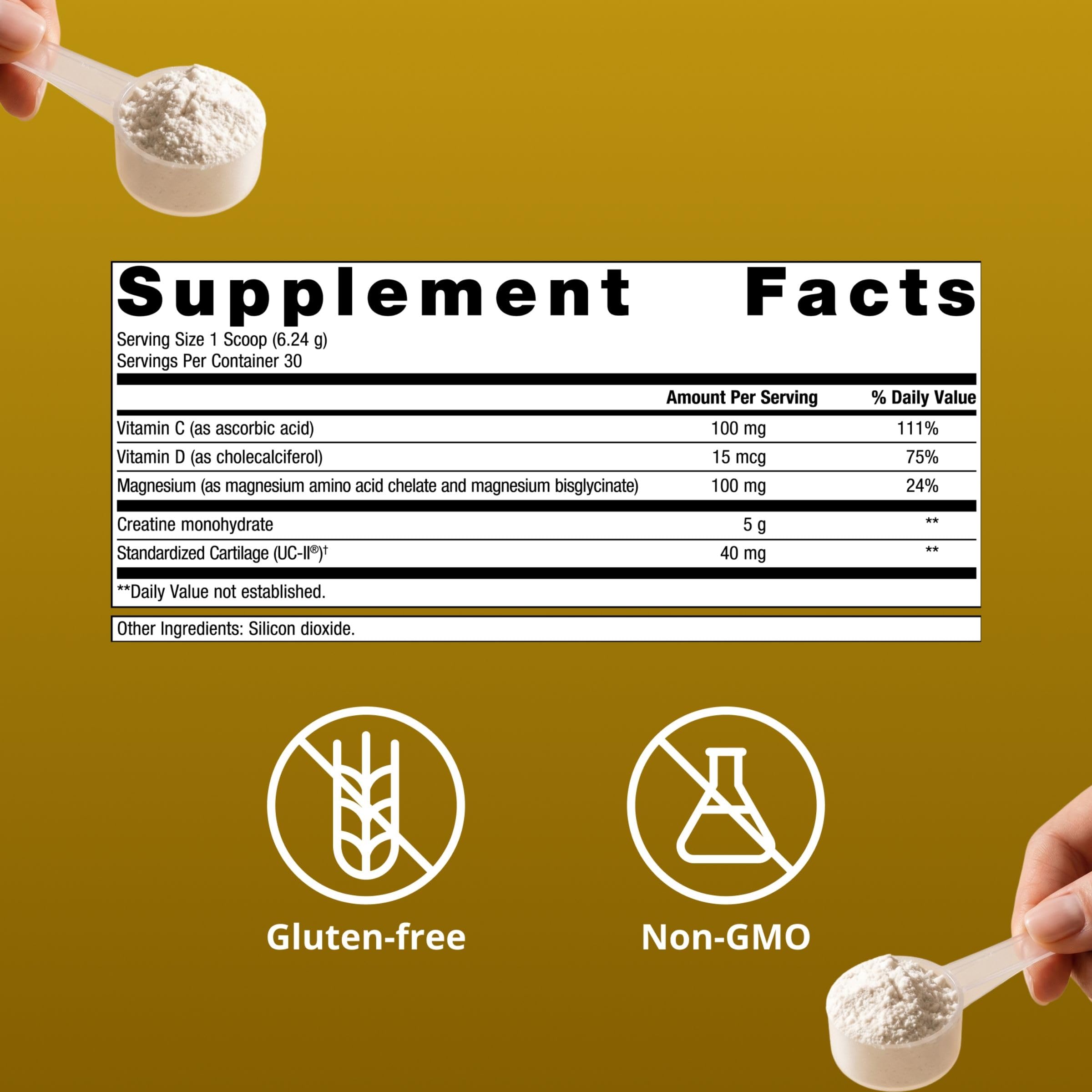 Metagenics StayStrong+ Joint & Muscle Collagen Creatine Powder, 30 Servings — Amazon image 5