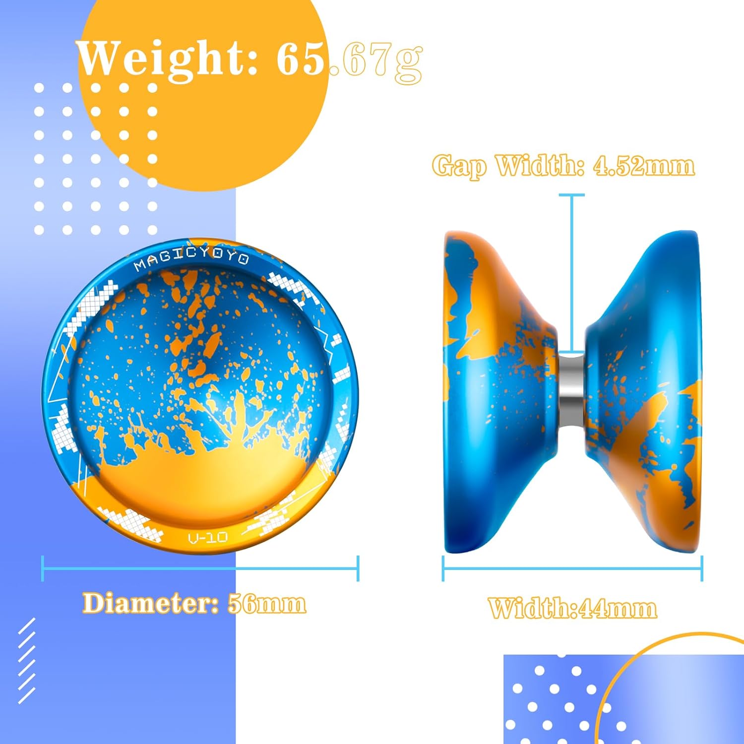 SHUNGRU Yoyo V10 profesional que no responde, Yoyo para niños