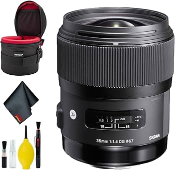 Amazon.com : Sigma 35mm f/1.4 DG HSM Art Lens for Nikon F Mount