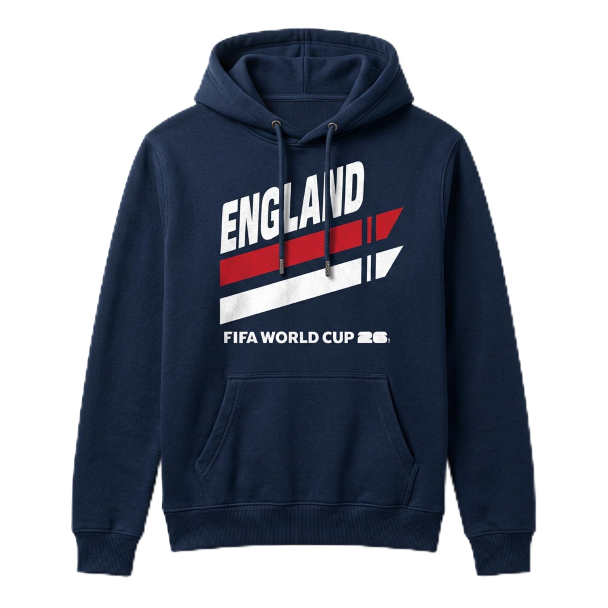 Outerstuff FIFA World Cup 2026 Boys Hoodie England Football Fan Navy