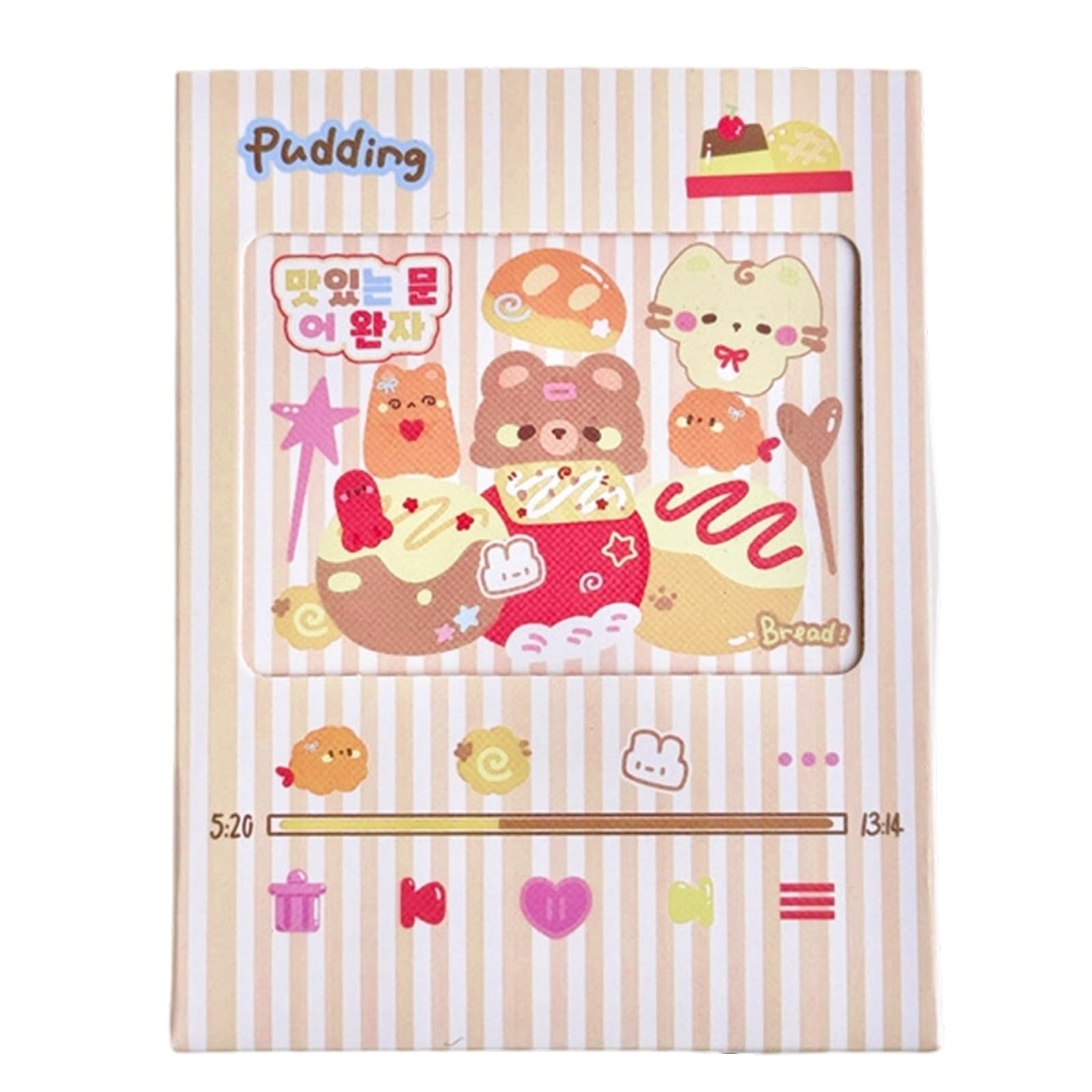 SHINLHUA Creative Greeting Card with Lovely Pets and Cake Design for Birthday Parties Animals Theme Invitation Card Appearing Animal Birthday Cards