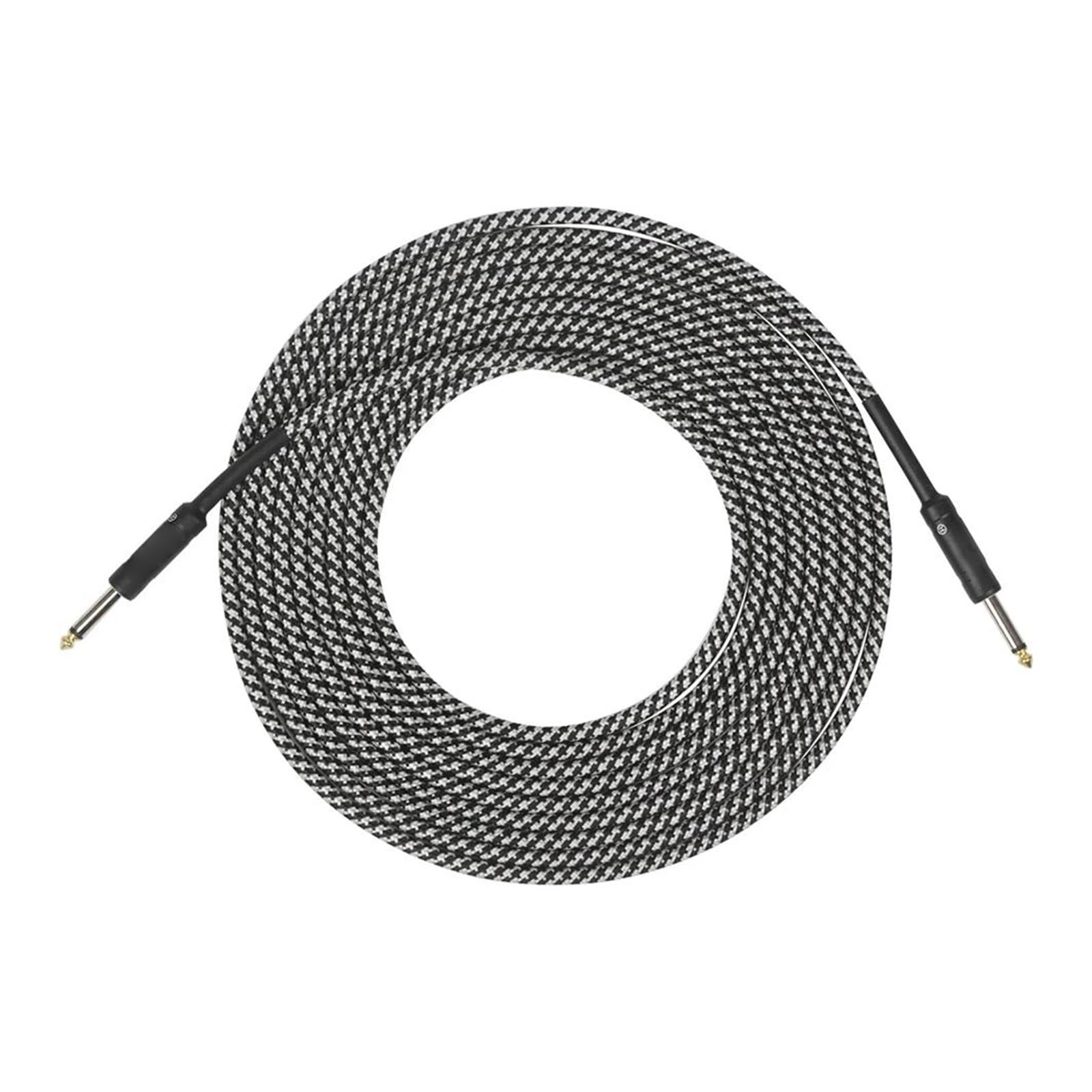 Kabel audio do gitary Kabel do gitary basowej przewód pleciony ekranowany